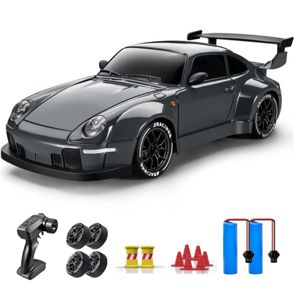 Coche de Carrera RC con Kit de Drift y Control Preciso
